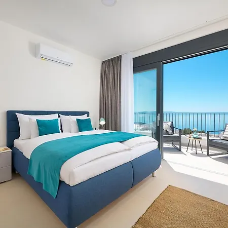 Maxima With Heated Pool - Veliko Brdo Villa Makarska